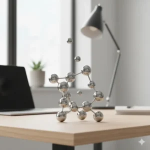 A magnetic executive desk toy that allows for endless sculpting and stress relief, categorized as an interesting office supply for a quick break.