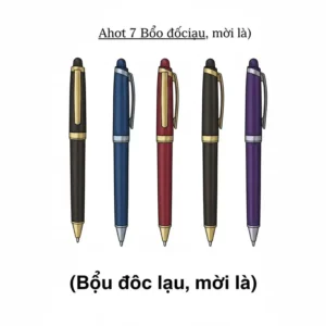 A set of unique novelty pens with playful toppers, making writing more enjoyable with these fun office supplies.