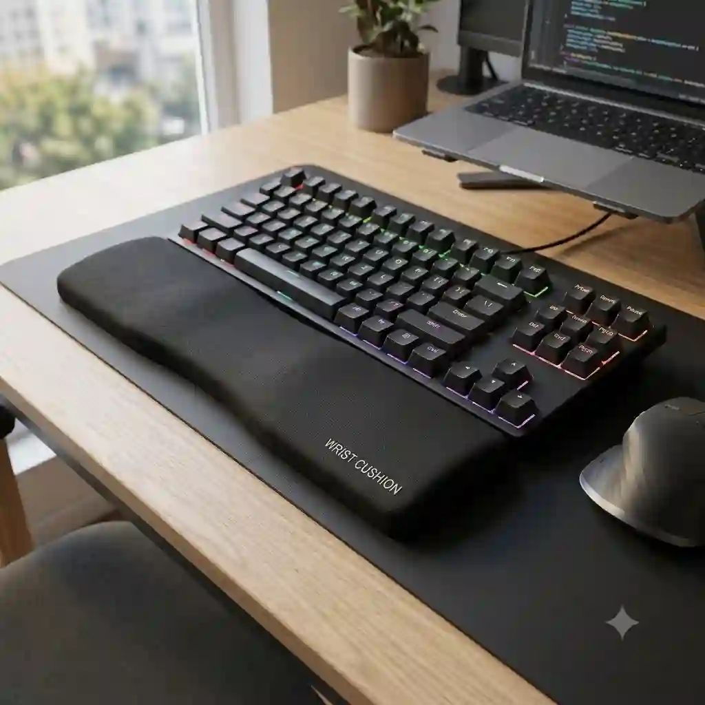 5 Best Wrist Cushion Keyboard Options in 2026: End Typing Fatigue