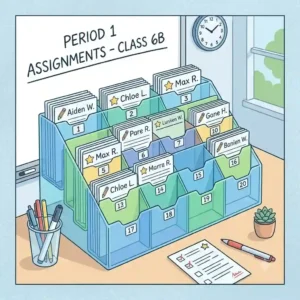 An illustration of an expandable accordion-style file sorter protecting important financial documents.